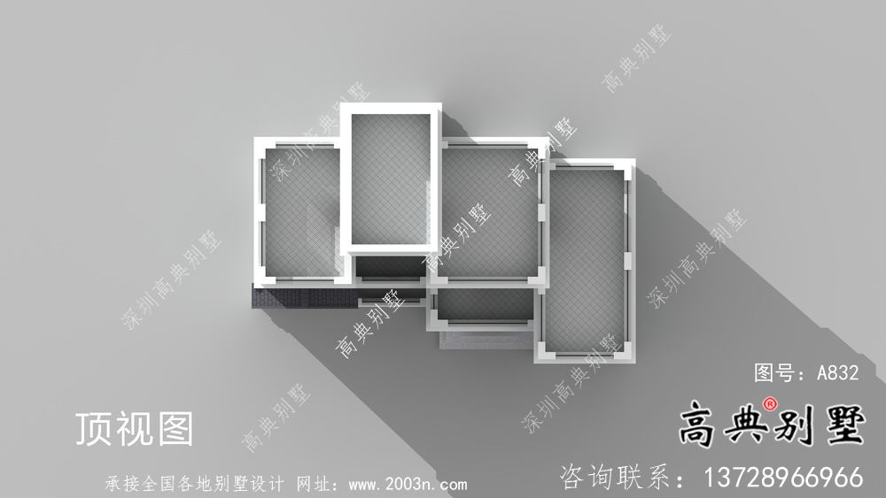 四層現(xiàn)代別墅效果圖簡單風(fēng)格全套