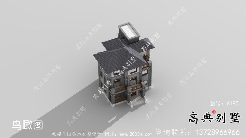 中小型中式別墅，新中式風(fēng)格別墅設(shè)計(jì)圖