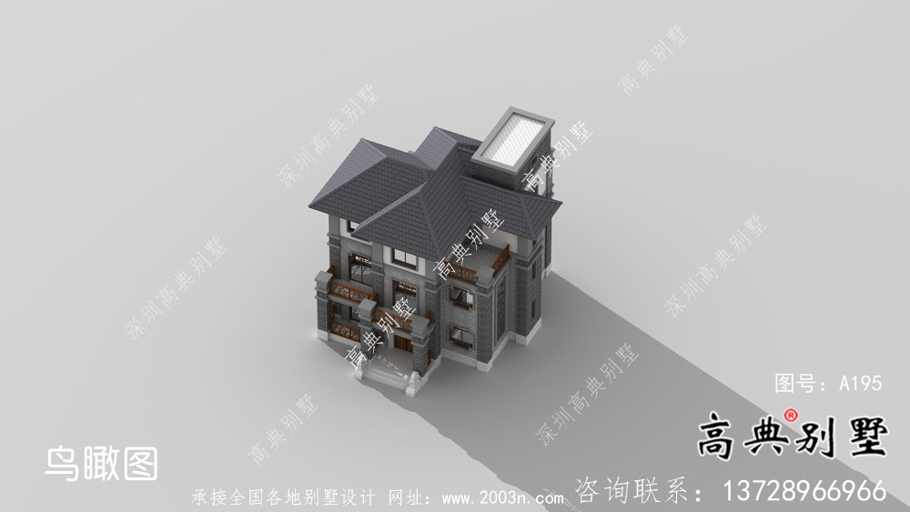 中小型中式別墅，新中式風(fēng)格別墅設(shè)計(jì)圖