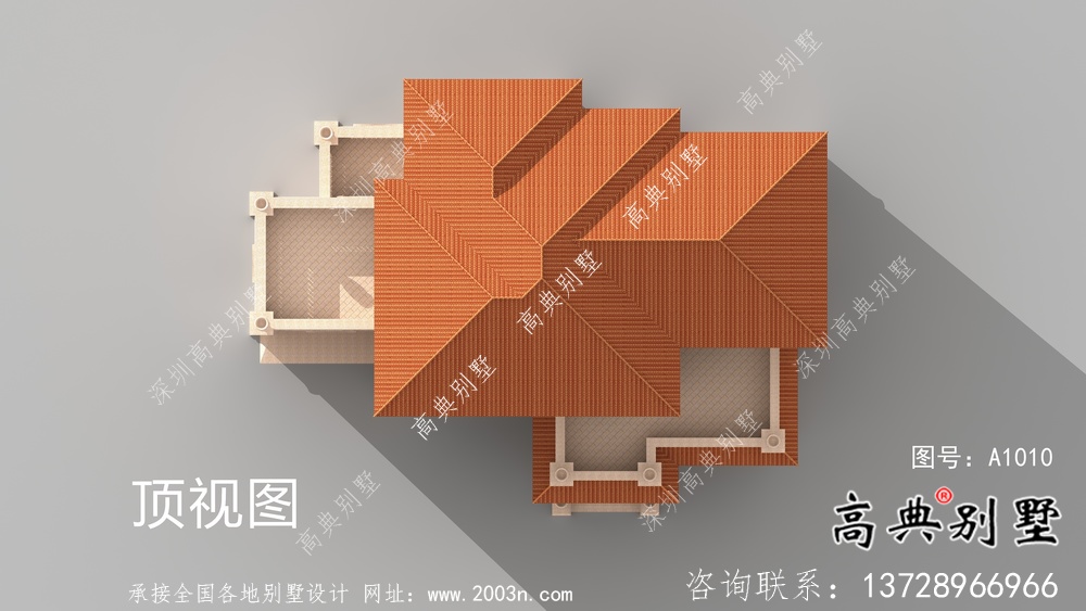 意大利風(fēng)格豪華四層歐式別墅設(shè)計(jì)圖紙