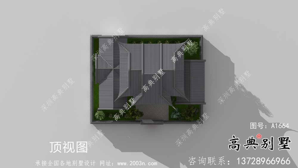 新中式二層蘇式園林別墅設(shè)計(jì)圖紙及施工圖