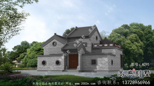 單層實(shí)用多功能休閑別墅建筑圖紙