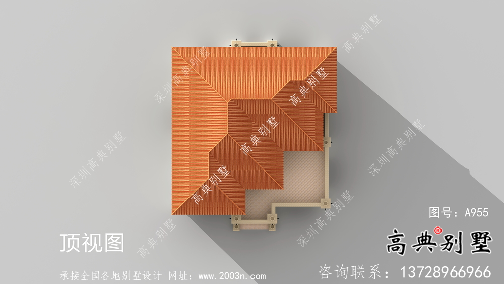 歐式大方二層別墅設(shè)計(jì)圖紙大全