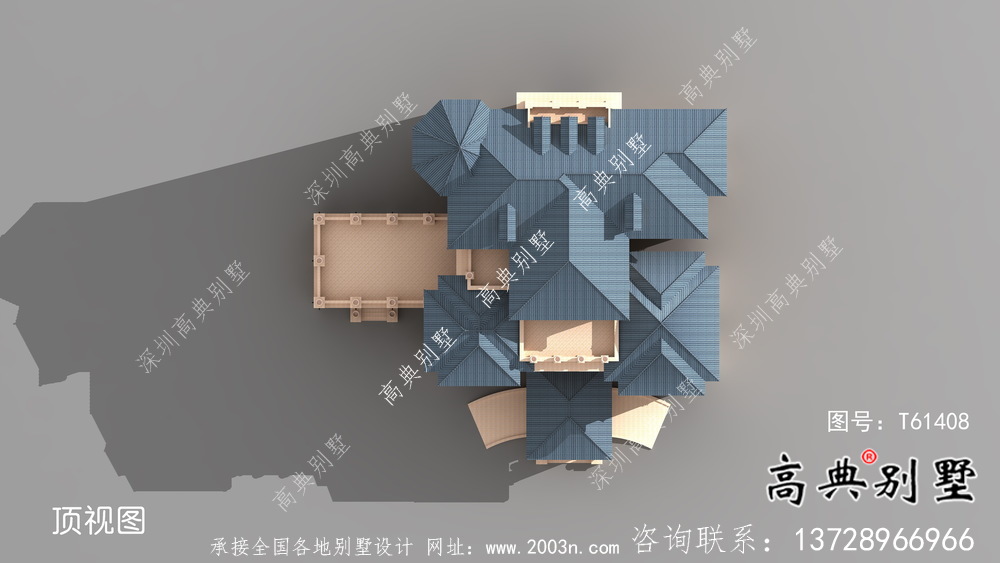 大型意大利風格舒適明亮別墅設(shè)計方案